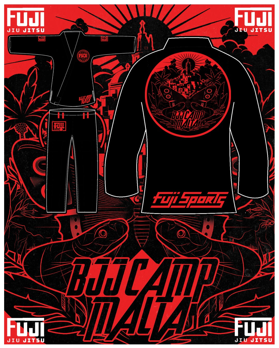 Secure your spot with a 40% deposit and get a complimentary FUJI GI 🥋